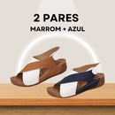 Lançamento BellaFlex® - Sandália Ortopédica em Couro Premium Ultra Macia e Confortável - PROMOÇÃO ABRIL + BRINDE ESPECIAL! [COMPRE 1 LEVE 2]