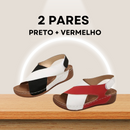 Lançamento BellaFlex® - Sandália Ortopédica em Couro Premium Ultra Macia e Confortável - PROMOÇÃO ABRIL + BRINDE ESPECIAL! [COMPRE 1 LEVE 2]