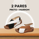 Lançamento BellaFlex® - Sandália Ortopédica em Couro Premium Ultra Macia e Confortável - PROMOÇÃO ABRIL + BRINDE ESPECIAL! [COMPRE 1 LEVE 2]