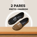 Compre 1 e leve 2 ! Sapatilha Ortopédica em Couro CureLiv® – Conforto incomparável para seus pés